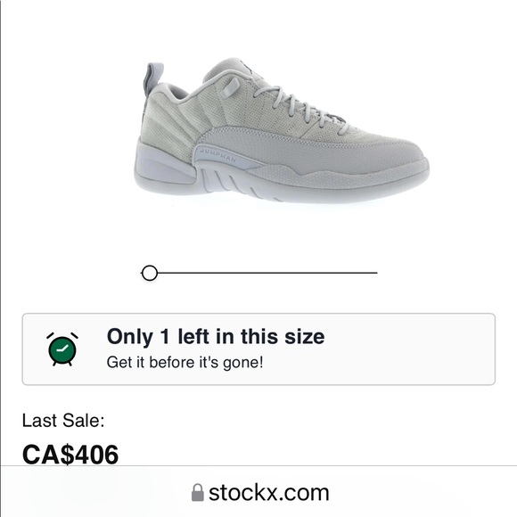 Air Jordan retro 12 low wolf grey GS - Picture 9 of 9